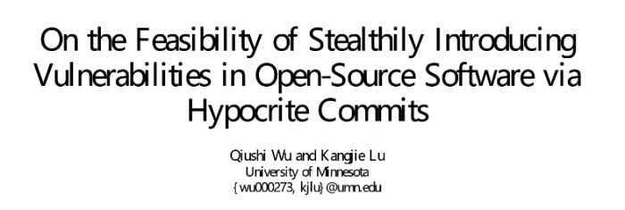 因故意插入實(shí)驗(yàn)性漏洞 開發(fā)者被禁止向Linux內(nèi)核供應(yīng)代碼