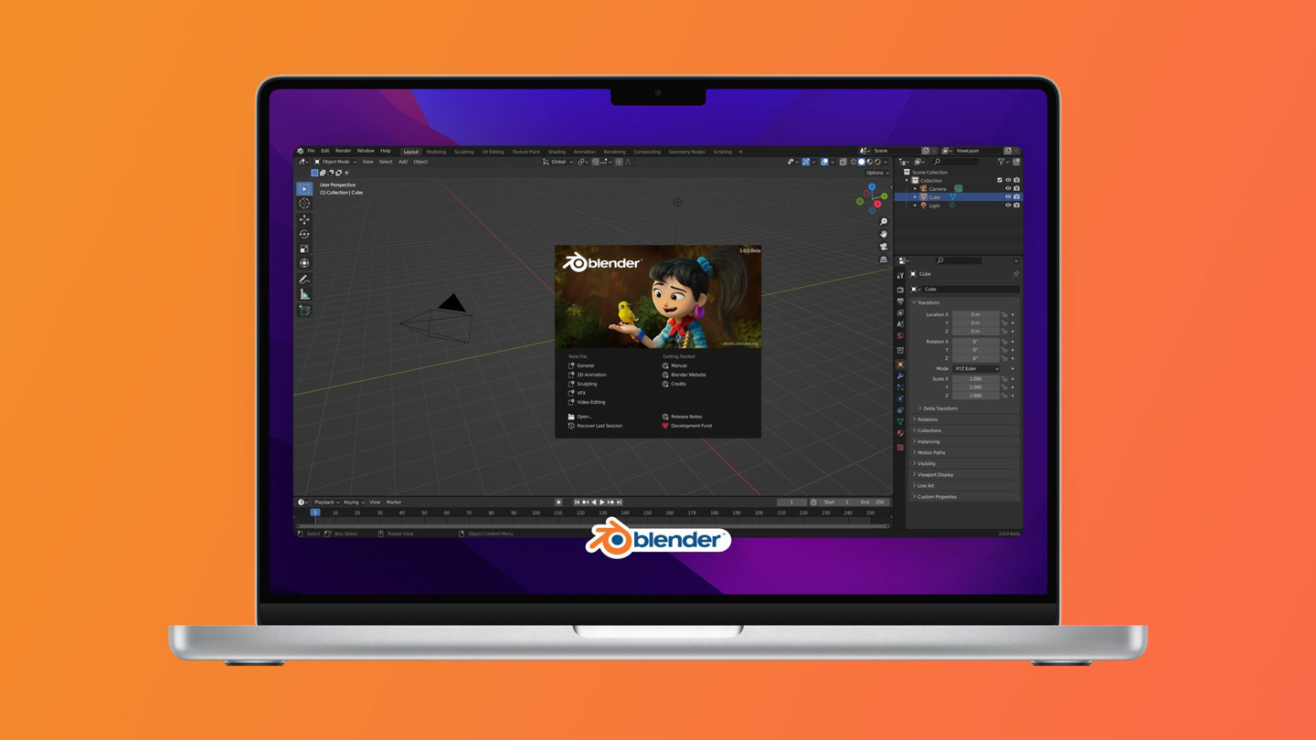 免費開源三維圖形圖像軟件 Blender 3.1 正式版發(fā)布：支持 M1 / Pro / Max / Ultra Mac 的 Metal GPU 渲染